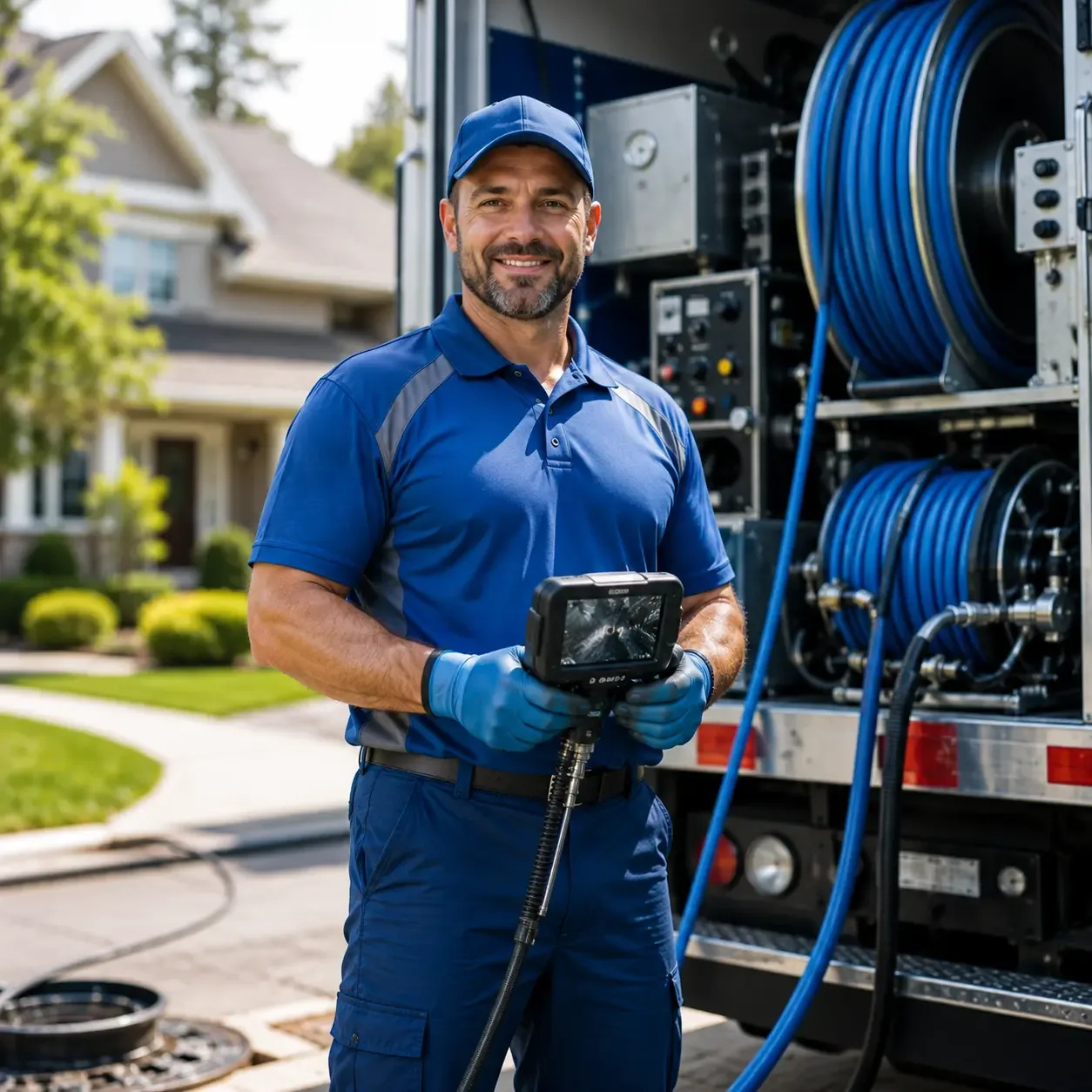 Local outdoor drain cleaning specialists in Ephraim, WI